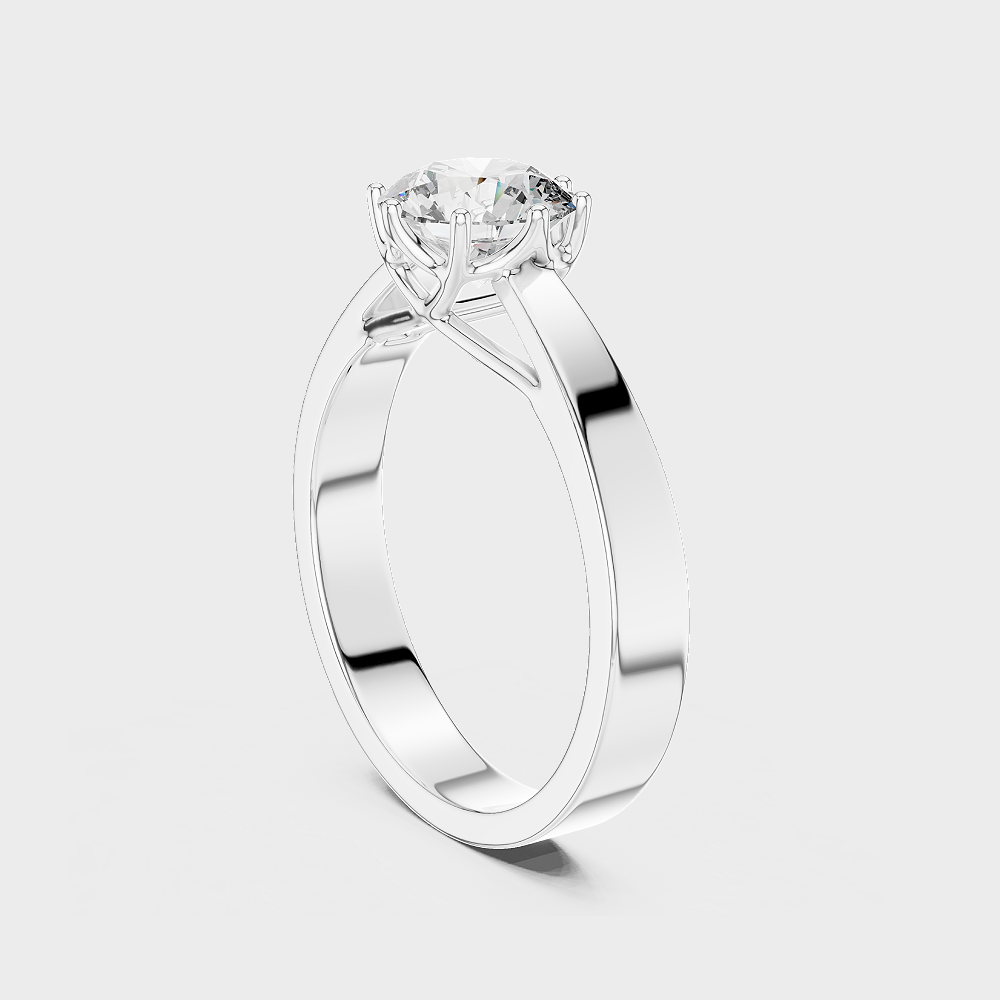 1 carat Lab Grown Diamond Women's engagement Ring in