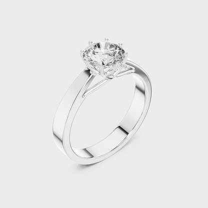 1 carat Lab Grown Diamond Women's engagement Ring in