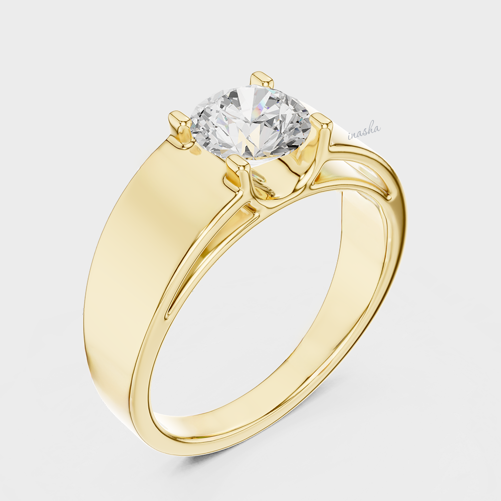 0.95 Ct Lab Grown Diamond Men’s Ring