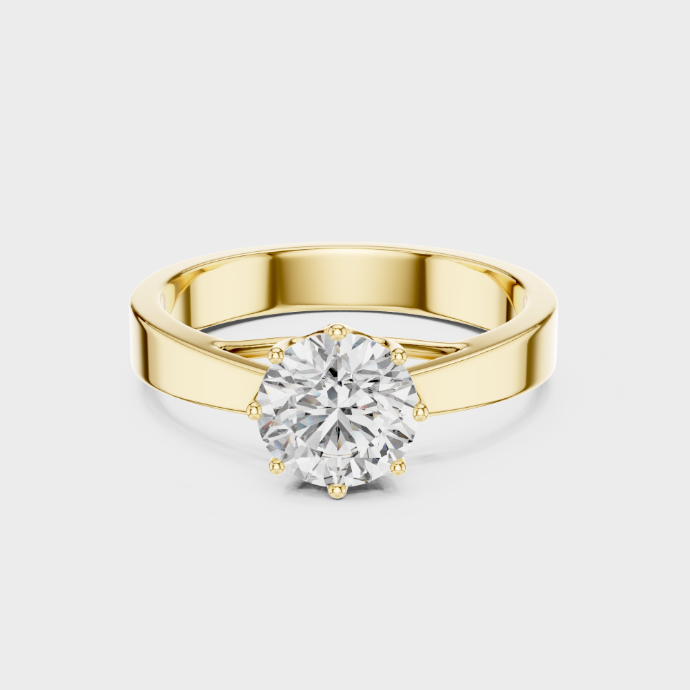 1 carat Lab Grown Diamond Women's engagement Ring in