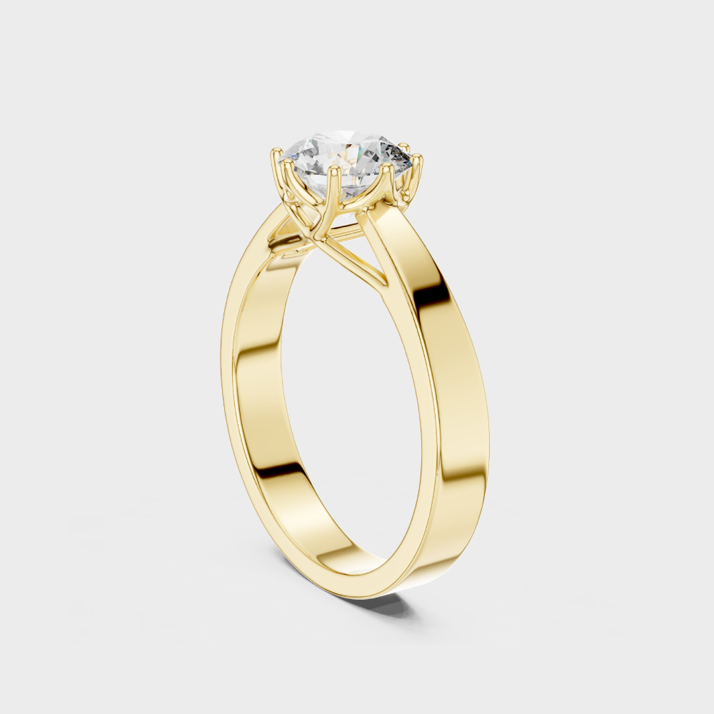 1 carat Lab Grown Diamond Women's engagement Ring in