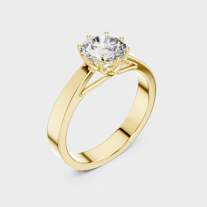 1 carat Lab Grown Diamond Women's engagement Ring in