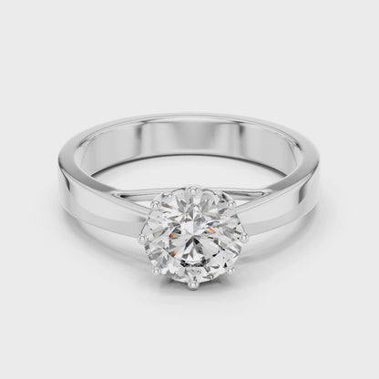 1 carat Lab Grown Diamond Women's engagement Ring in