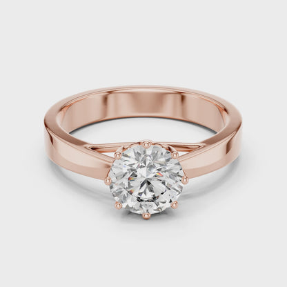 1 carat Lab Grown Diamond Women's engagement Ring in