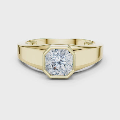 1 carat men’s lab grown diamond ring