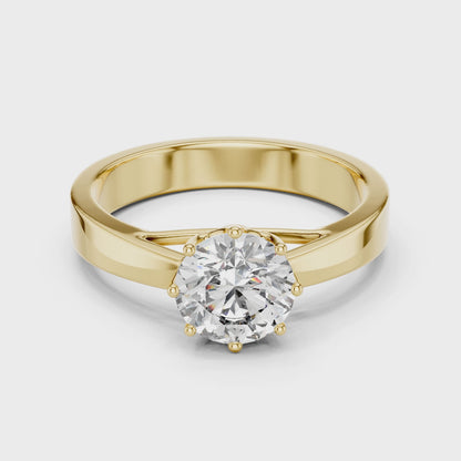 1 carat Lab Grown Diamond Women's engagement Ring in