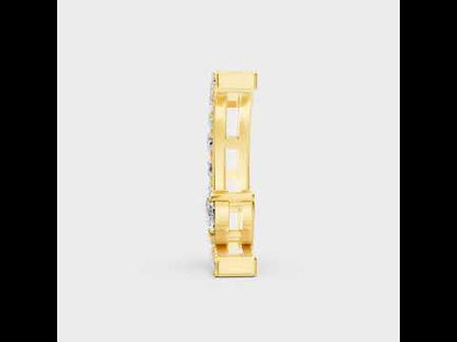 0.21 Ct Round Lab-Grown Diamond Pendant Without Chain in