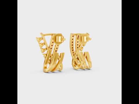 Round Cut Lab-Grown Diamond Stud Earrings