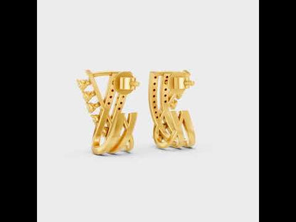 Round Cut Lab-Grown Diamond Stud Earrings