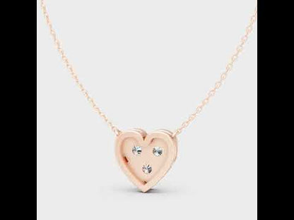 0.36 Ct Round Lab-Grown Diamond Pendant With Chain in
