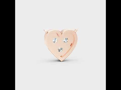 Round Lab-Grown Diamond Pendant Without Chain in