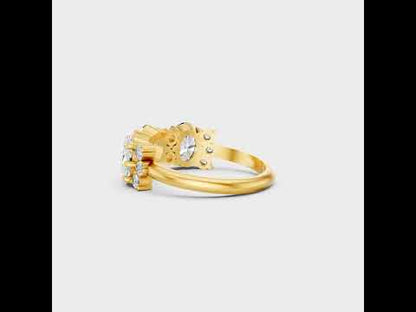 Discover ethical luxury with our Certified 2.30 Carat Oval and Round-Cut Lab-Grown Diamond Band. Expertly crafted in 9K, 14K, 18K Gold or 950 Platinum.
