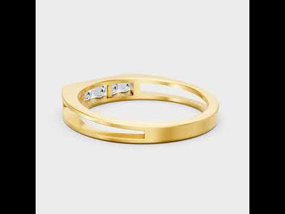 Round Cut Men’s Lab Grown Diamond Ring in