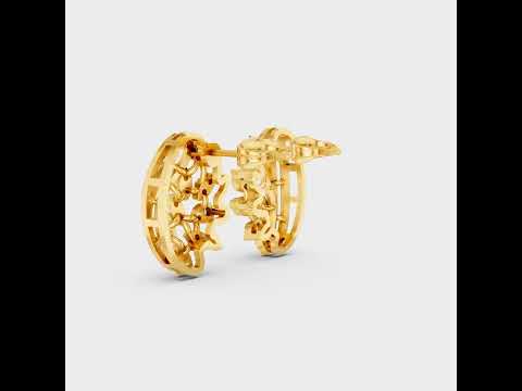 Round Cut Lab-Grown Diamond Stud Earrings