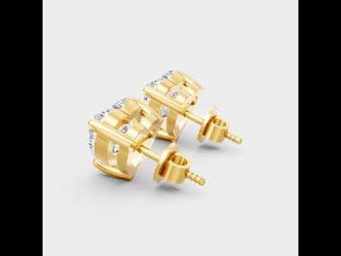 Certified 1.50 Ct Total Heart Cut Lab-Grown Diamond Earrings (0.75 Ct Each) in 9K, 14K, 18K Yellow, Rose, White Gold & 950 Platinum. Ethical Romantic Luxury.