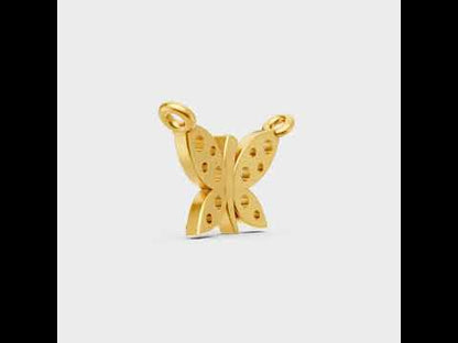Round Lab-Grown Diamond Pendant Without Chain in