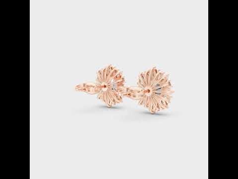 2 Ct Lab-Grown Multi-Shape Diamond Stud Earring