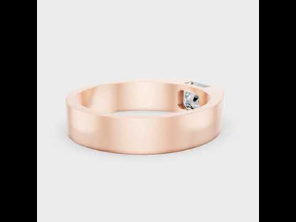 Men’s Emerald Cut Lab Grown Diamond Ring in