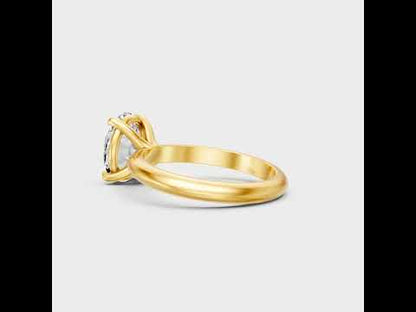 1.67 Ct Oval Lab-Grown Diamond Ring in