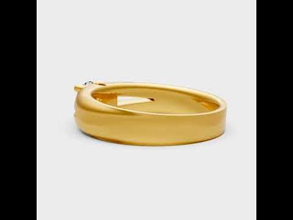 Round Cut Lab Grown Diamond Men's Ring