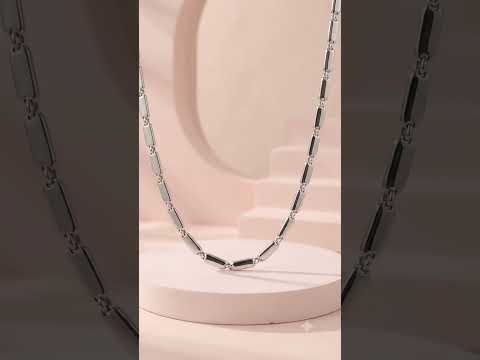 Elevate your everyday style with the Rounded Box Link Men’s Platinum Chain by Inasha Diamonds. Mastercrafted in genuine 950 platinum, this sleek box-and-link design combines clean geometric lines with everyday durability. Available in 20 Inch, 22 Inch, and 24 Inch lengths to fit your signature look.
