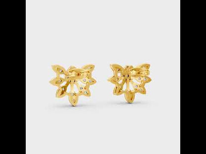 Round Cut Lab-Grown Diamond Stud Earrings