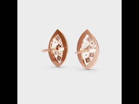 A 360-degree high-definition video showcase detailing the captivating Brilliant Sparkle of 0.48 Carat Round Cut Lab-Grown Diamond Stud Earrings, sweeping through 9K, 14K, 18K Yellow, White, Rose Gold, and 950 Platinum options to highlight the ultimate in Ethical Luxury Fine Jewelry.