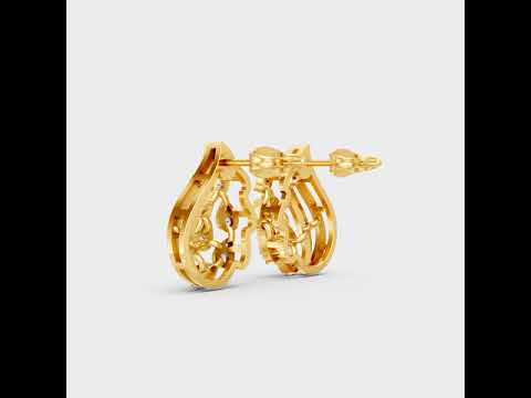 Round Cut Lab-Grown Diamond Stud Earring