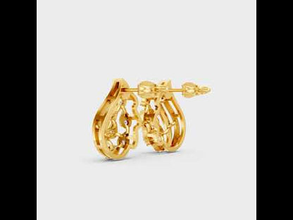 Round Cut Lab-Grown Diamond Stud Earring