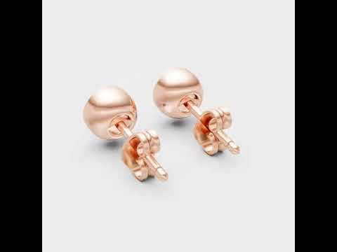 Add Timeless Sparkle To Your Look With These Elegant 0.50 Carat Each (1 Carat total) Round Cut Lab-Grown Diamond Stud Earrings Featuring Certified Diamonds In Yellow, Rose, White Gold Or Platinum For Ethical Luxury & Everyday Brilliance.