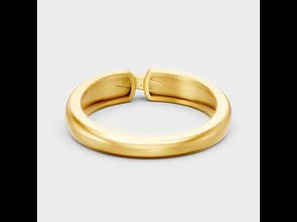 Men’s Round Cut Lab Grown Diamond Ring in