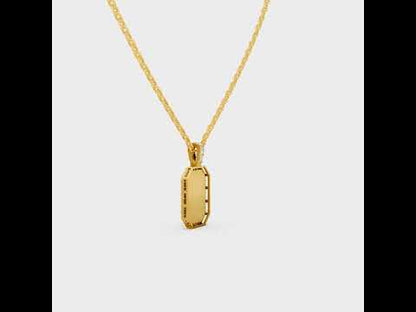Shop our custom "L" Alphabet Lab Grown Diamond Pendant. Available in 9K, 14K, 18K Yellow, White, Rose Gold & 950 Platinum. Sustainable luxury worldwide.