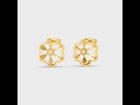 Round Cut Lab-Grown Diamond Stud Earring