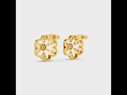 Round Cut Lab-Grown Diamond Stud Earring