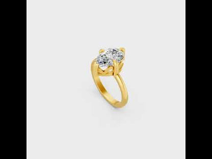 Discover ethical luxury with our Certified 2 Carat Pear-Cut Lab-Grown Diamond Solitaire Ring. Expertly crafted in 9K, 14K, 18K Gold or 950 Platinum.