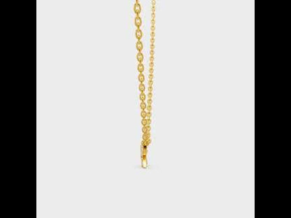 Round Lab-Grown Diamond Pendant With Chain in