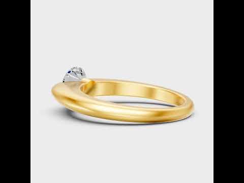 1.5 Carat Round Cut Lab-Grown Diamond Engagement Ring in 9K, 14K, 18K Yellow, White, Rose Gold or 950 Platinum. Ethical luxury fine jewelry with timeless brilliance.