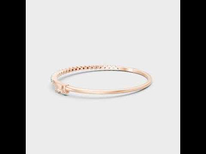 2 Carat Round Cut Lab-Grown Diamond Oval Bracelet (Kada) | Certified | Hallmark Gold & Platinum