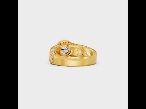 Discover ethical luxury with our Certified 1.64 Ct Round-Cut Lab-Grown Diamond Solitaire with Accents Ring. Expertly crafted in Gold or Platinum. Shop Now!