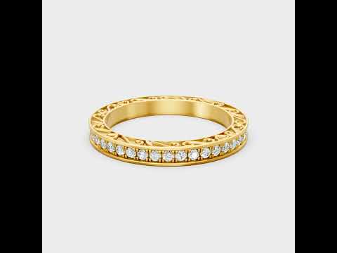 Round Cut Lab Grown Diamond Band 