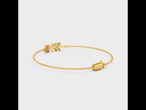 0.12 Ct Round Lab Grown Diamond Bracelet