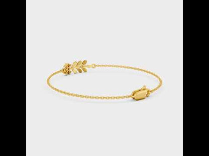 0.12 Ct Round Lab Grown Diamond Bracelet