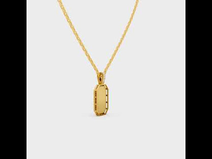 Shop our custom "I" Alphabet Lab Grown Diamond Pendant. Available in 9K, 14K, 18K Yellow, White, Rose Gold & 950 Platinum. Sustainable luxury worldwide.