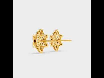 A 360-degree high-definition video showcase detailing the captivating Brilliant Sparkle of 0.44 Carat Round Cut Lab-Grown Diamond Stud Earrings, sweeping through 9K, 14K, 18K Yellow, White, Rose Gold, and 950 Platinum options to highlight the ultimate in Ethical Luxury Fine Jewelry.