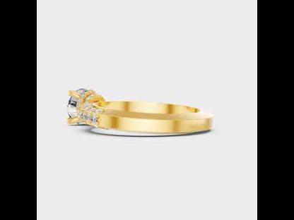 1.8 Ct Round Cut Lab-Grown Diamond Ring
