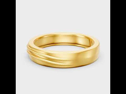 Round Cut Lab Grown Diamond Men’s Ring in