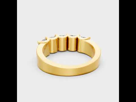  2.07 Ct Radiant Cut Lab-Grown Diamond Band in 9K, 14K, 18K Yellow, White, Rose Gold or 950 Platinum.