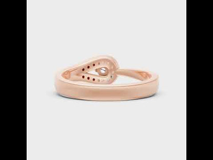 Round Lab-Grown Diamond Engagement Ring in