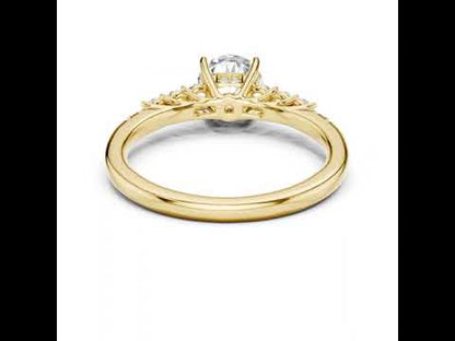 1.40 Ct Round Cut Lab Grown Diamond Ring in