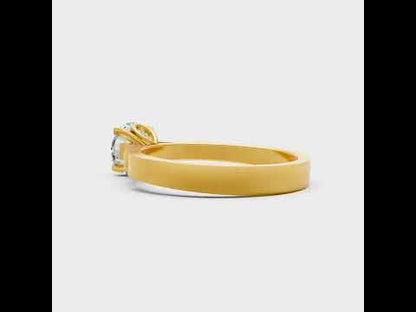 Round Cut Lab-Grown Diamond Ring in